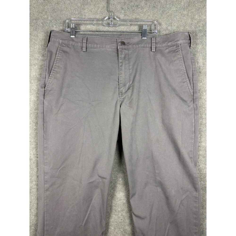 Duluth Trading 40 Grit Standard‎ Fit Chino Pants 42x30 Gray Workwear - Picture 2 of 9